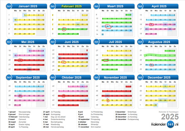 Kalender Dyflexis